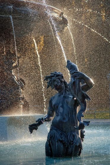 Stadtpark, Brunnen, Wasser